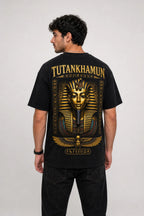Color: Black | View: Back | Tutankhamun Tee