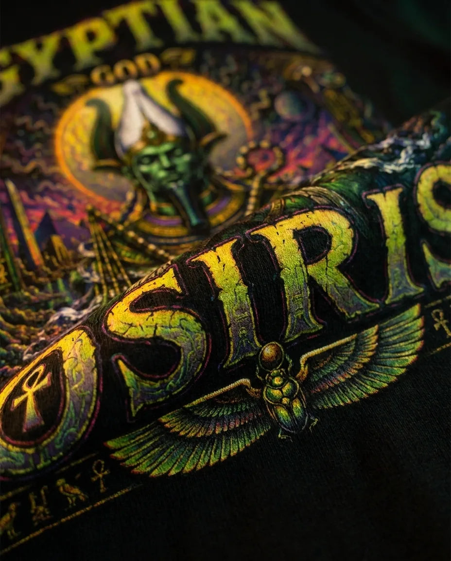Color: Black | View: Detail | Osiris Tee