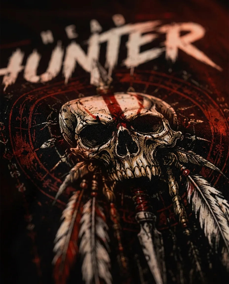Color: Black | View: Detail | Headhunter Tee