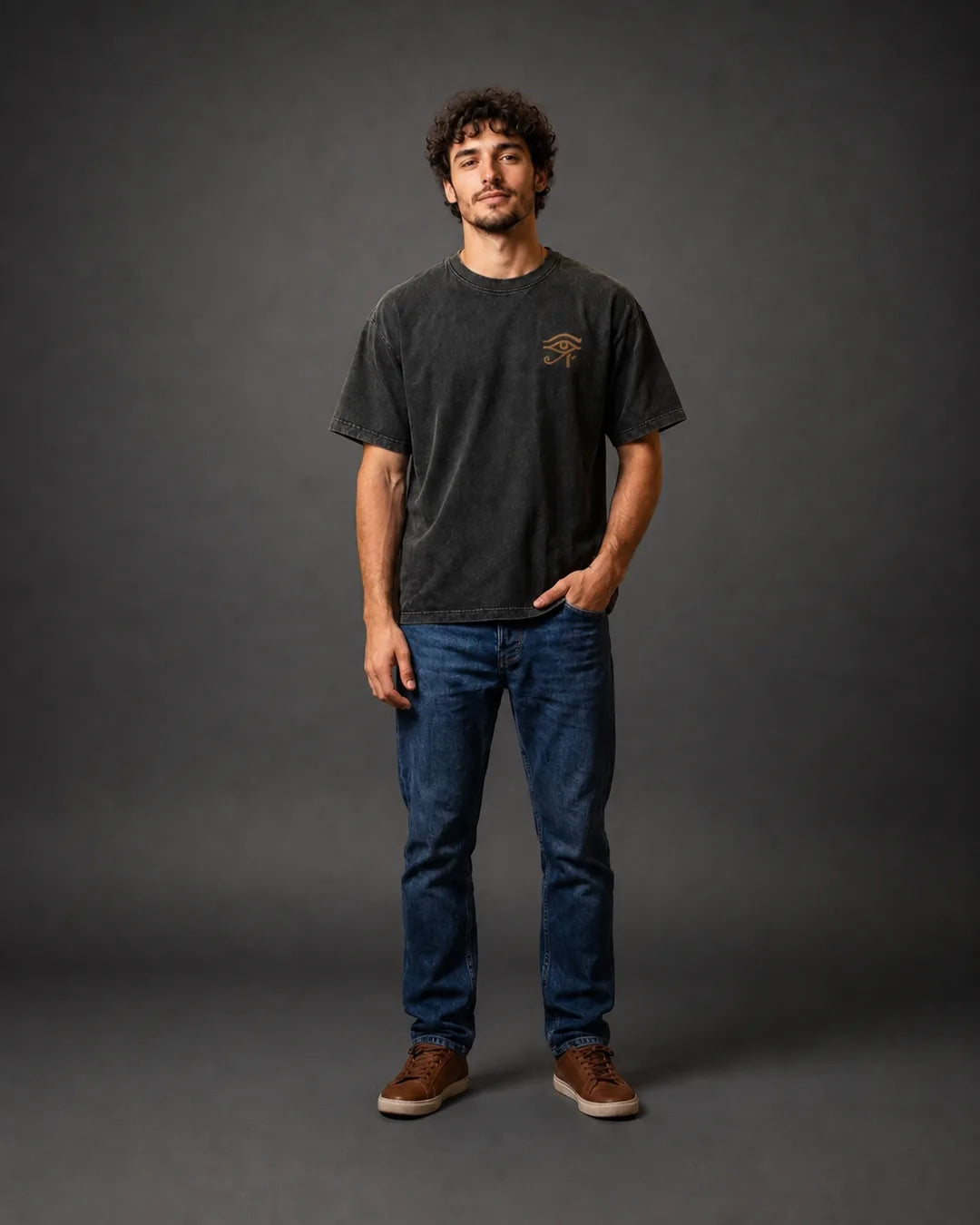 Color: Black | View: Front | Gods Tee