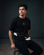 Color: Black | View: Model | SC Racer Tee