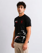 Color: Black | View: Side | Racing 1985 Tee