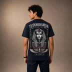 Color: Navy | View: Back | Tutankhamun Tee