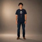 Color: Navy | View: Front | Tutankhamun Tee