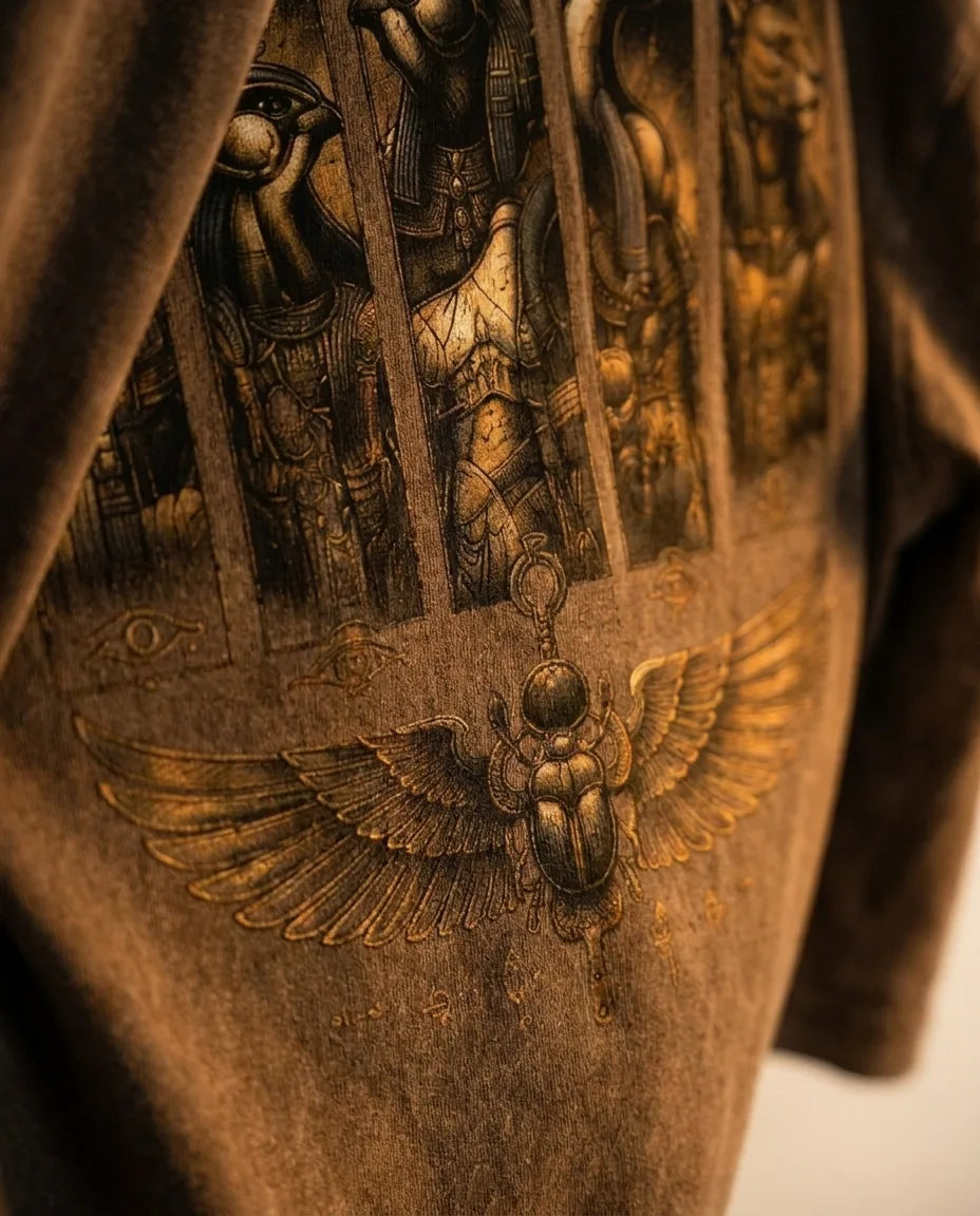 Color: Brown | View: Detail | Gods Tee