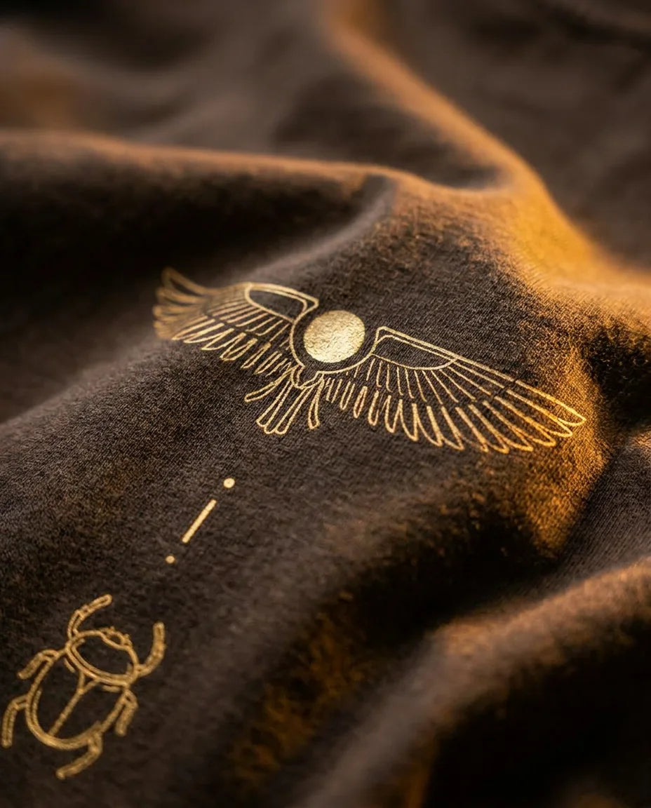 Color: Earth Brown | View: Detail | Symbol Tee