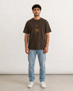 Color: Earth Brown | View: Front | Symbol Tee