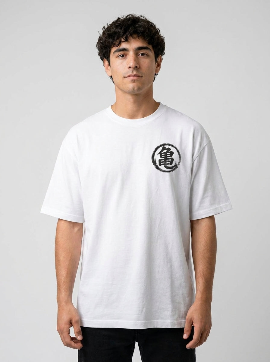 Color: White | View: Front | Goku Graphic Tee