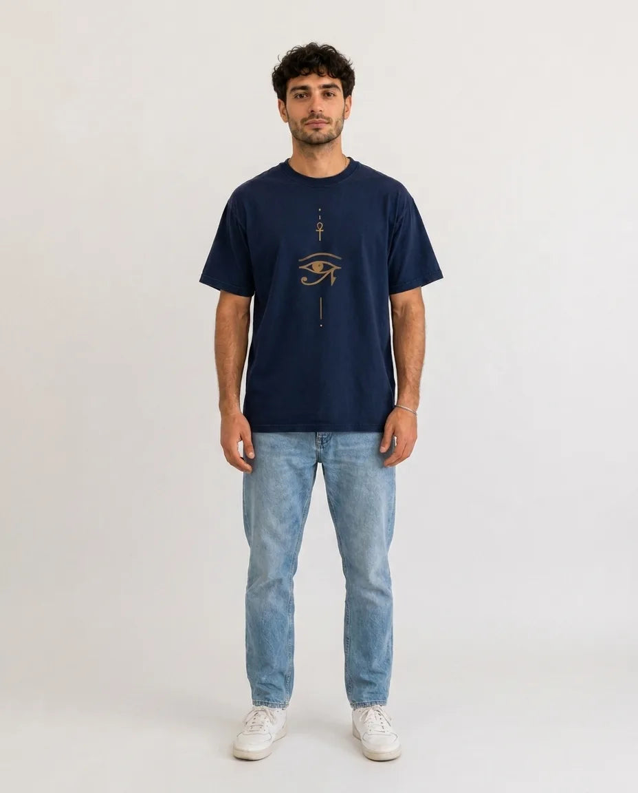 Color: Navy | View: Front | Symbol Tee