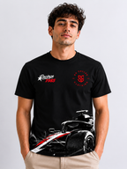 Color: Black | View: Front | Racing 1985 Tee