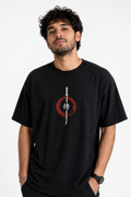 Color: Black | View: Front | Samurai Design 1 Tee