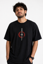 Color: Black | View: Front | Samurai Design 1 Tee