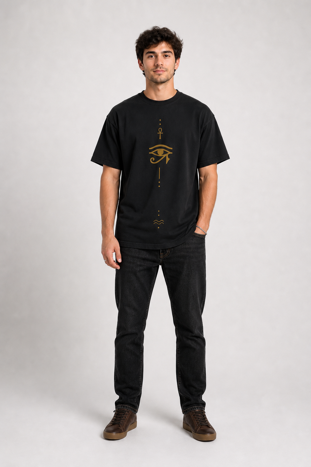 Color: Black | View: Front | Symbol Tee
