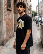 Color: Black | View: Back | Vegeta Graphic Tee