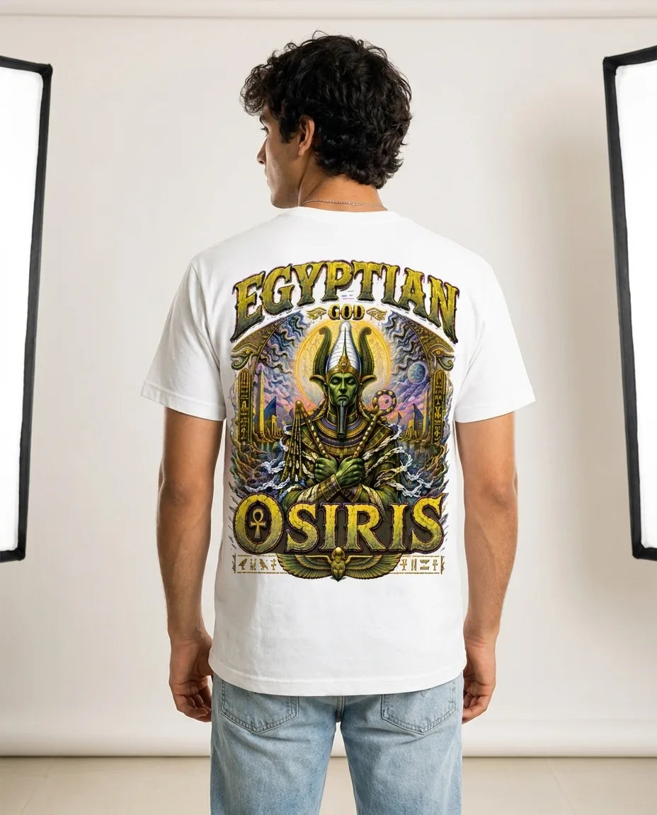 Color: White | View: Back | Osiris Tee