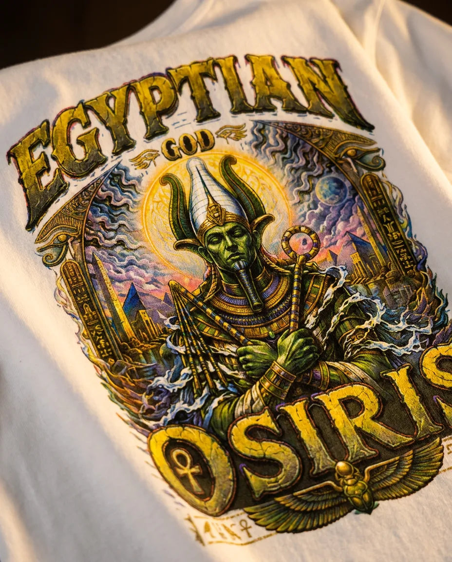 Color: White | View: Detail | Osiris Tee