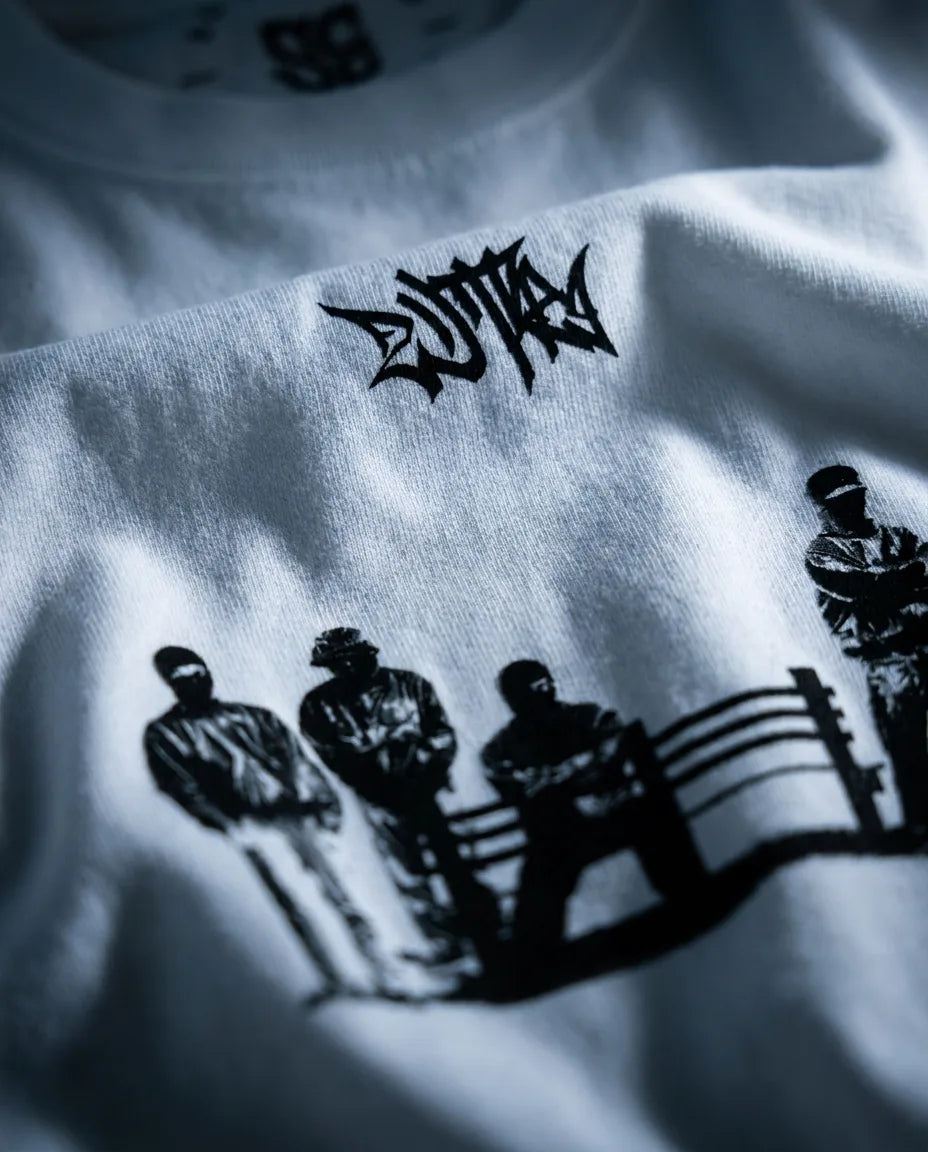 Color: White | View: Detail | Dutty Red Tee