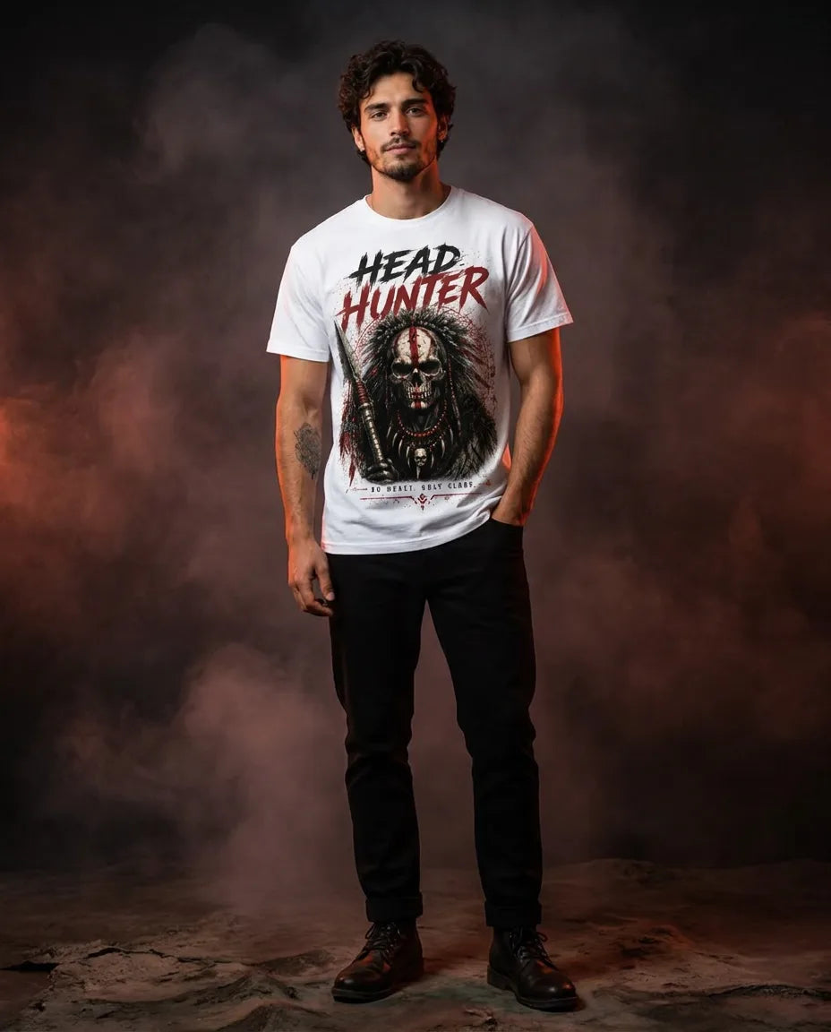 Color: White | View: Front | Headhunter Tee