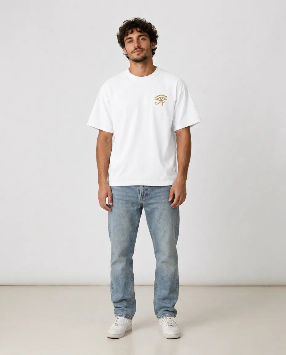 Color: White | View: Front | Gods Tee
