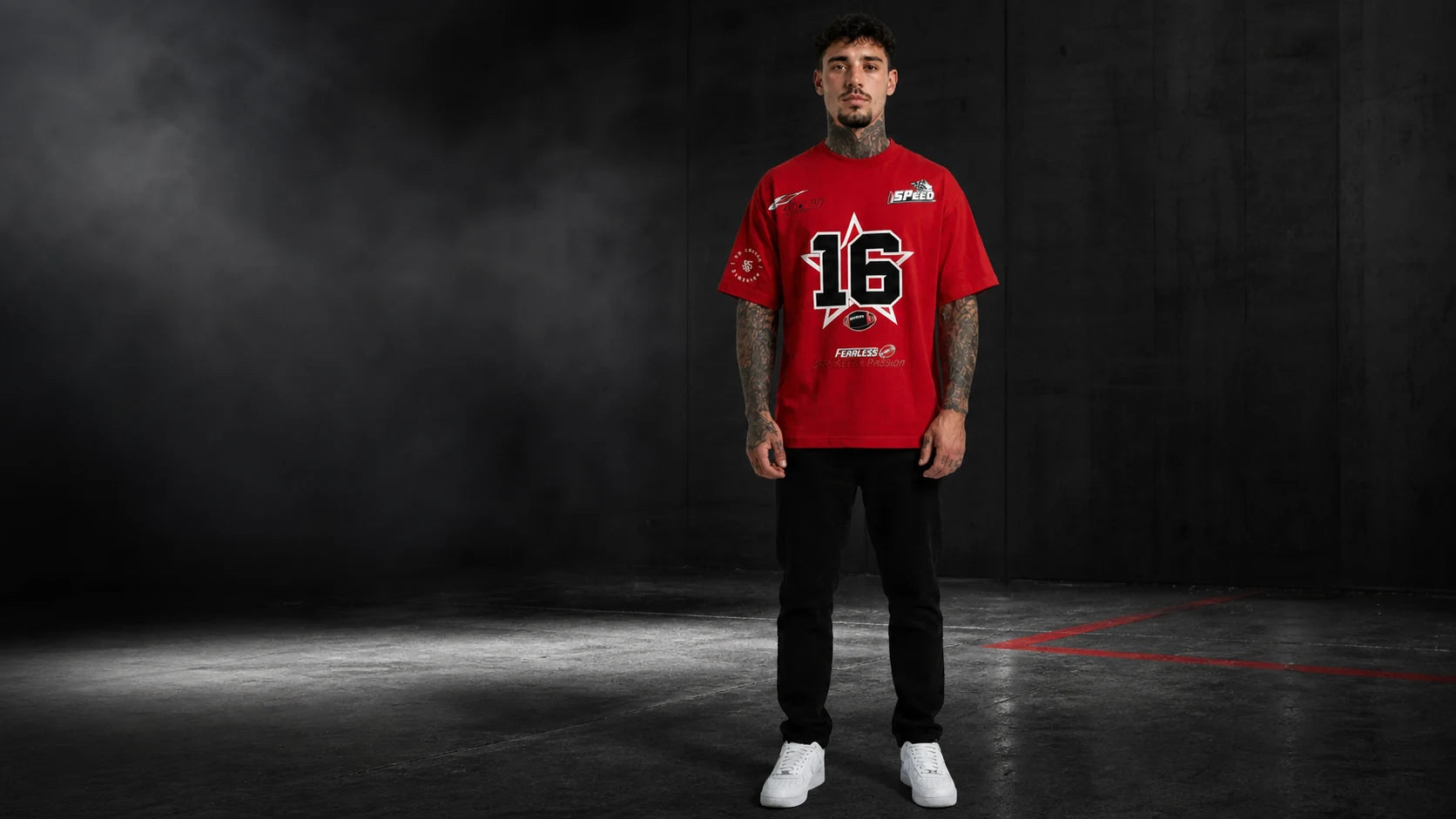 So Called Clothing Fearless 16 graphic T-shirt campaign