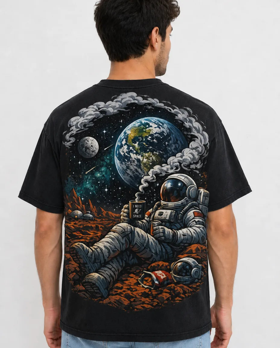Spaceman Design 1 Tee / Back print